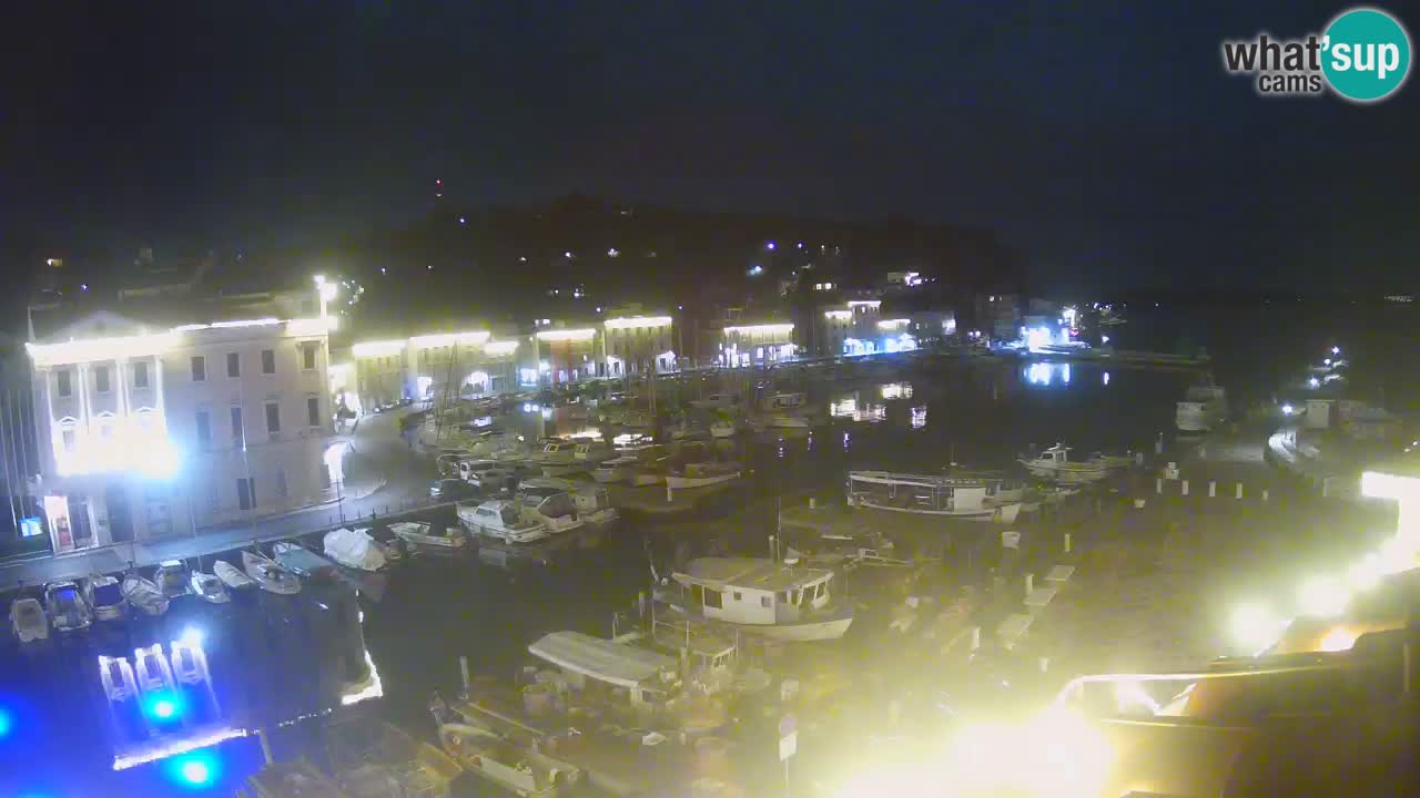 Live-Webcam aus Piran “Mandrač” – Erstaunliche Live-Ansicht von Villa Piranesi
