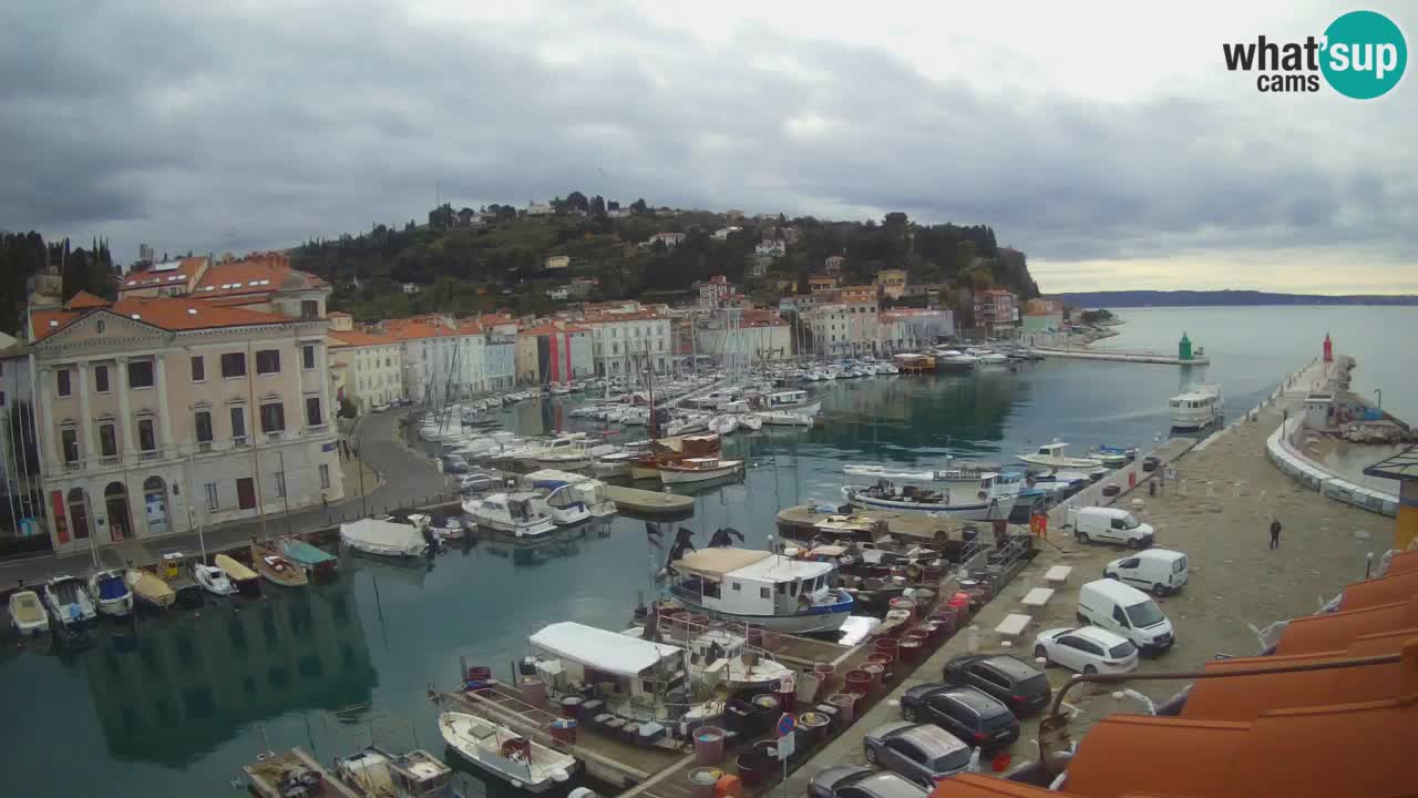 Cámara web en vivo desde Piran “Mandrač” – Increíble vista en vivo desde Villa Piranesi