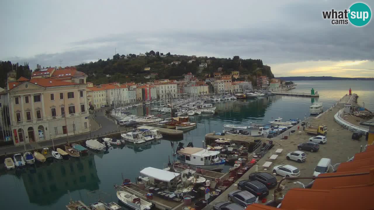Cámara web en vivo desde Piran “Mandrač” – Increíble vista en vivo desde Villa Piranesi