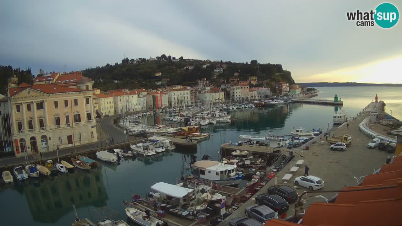 Cámara web en vivo desde Piran “Mandrač” – Increíble vista en vivo desde Villa Piranesi