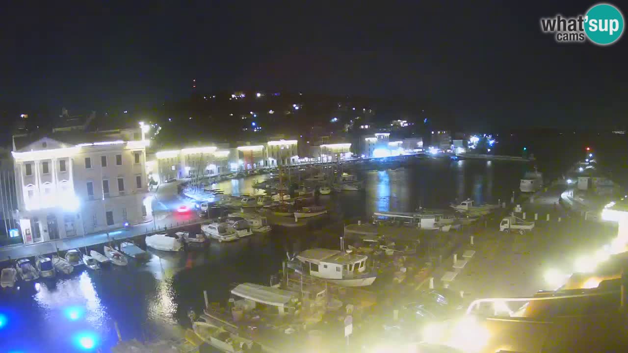 Live webcam da Pirano “Mandrač” – Splendida vista live da Villa Piranesi