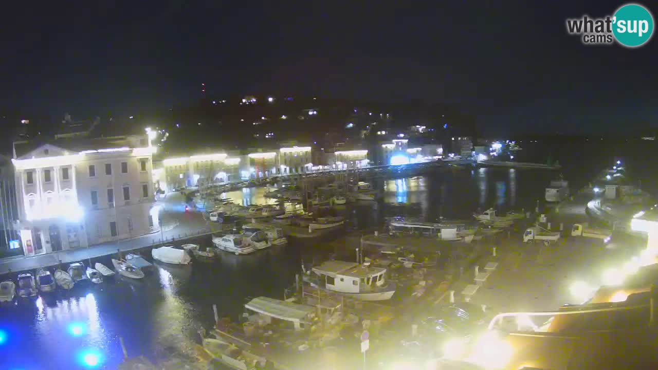 Live webcam da Pirano “Mandrač” – Splendida vista live da Villa Piranesi
