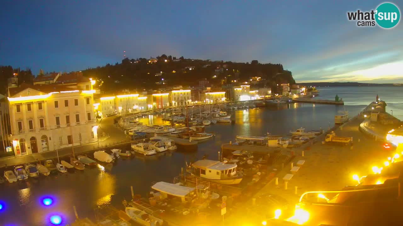 Web kamera uživo iz Pirana “Mandrač” – Nevjerojatan pogled uživo iz Ville Piranesi