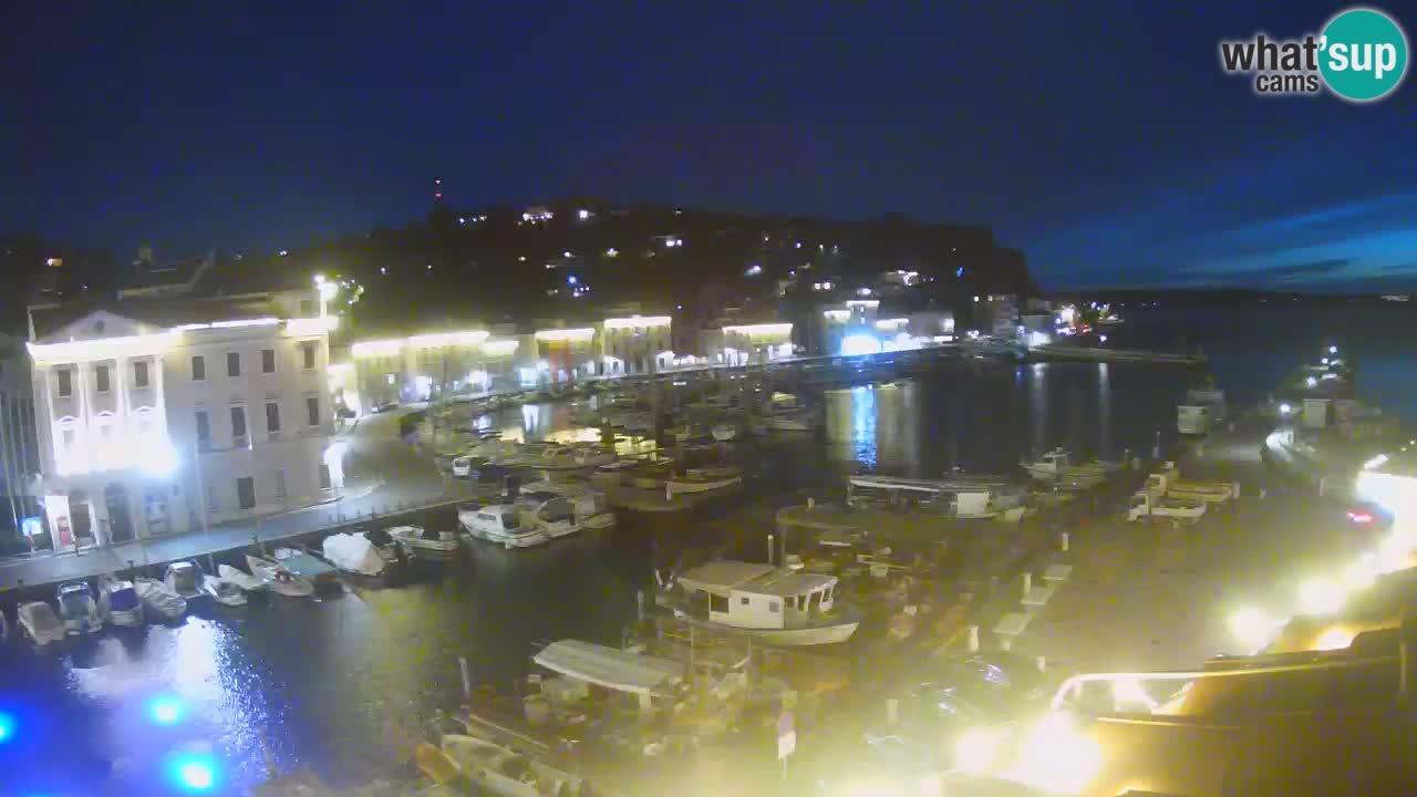 Live-Webcam aus Piran “Mandrač” – Erstaunliche Live-Ansicht von Villa Piranesi