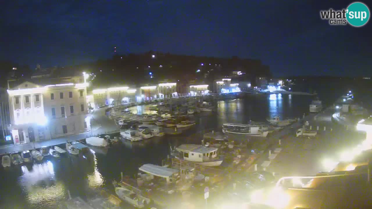 Live webcam da Pirano “Mandrač” – Splendida vista live da Villa Piranesi