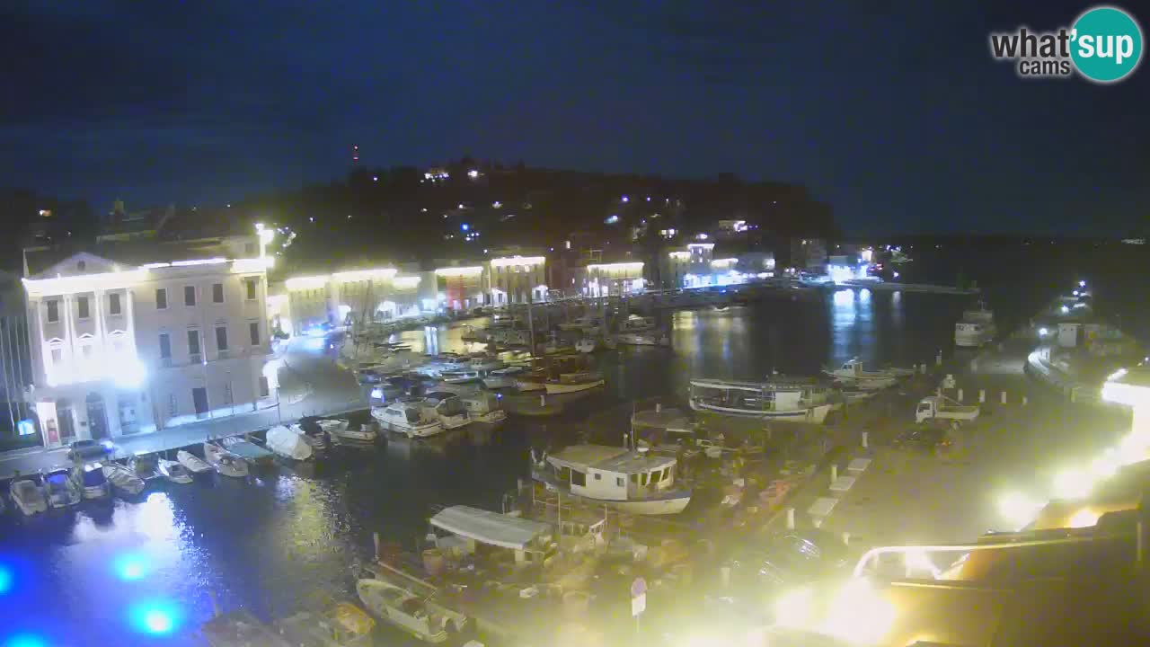 Live webcam da Pirano “Mandrač” – Splendida vista live da Villa Piranesi