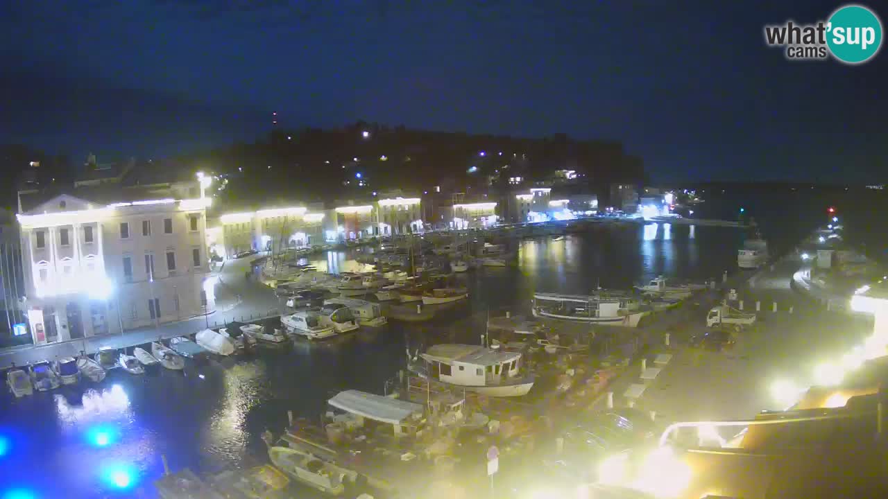 Live-Webcam aus Piran “Mandrač” – Erstaunliche Live-Ansicht von Villa Piranesi