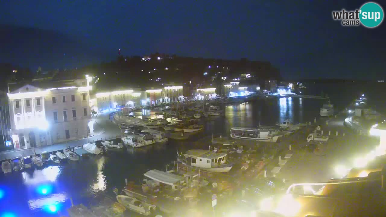 Live webcam from Piran “Mandrač” – Amazing live view from Villa Piranesi