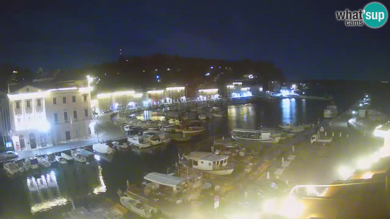 Live webcam da Pirano “Mandrač” – Splendida vista live da Villa Piranesi
