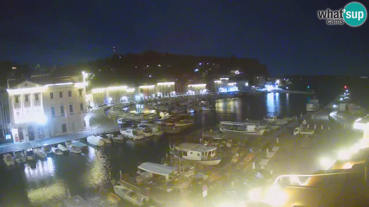 Live-Webcam aus Piran “Mandrač” – Erstaunliche Live-Ansicht von Villa Piranesi