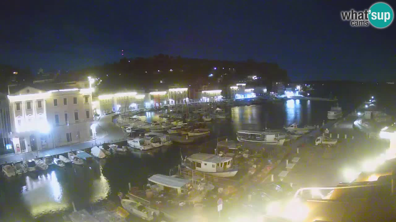 Live webcam from Piran “Mandrač” – Amazing live view from Villa Piranesi