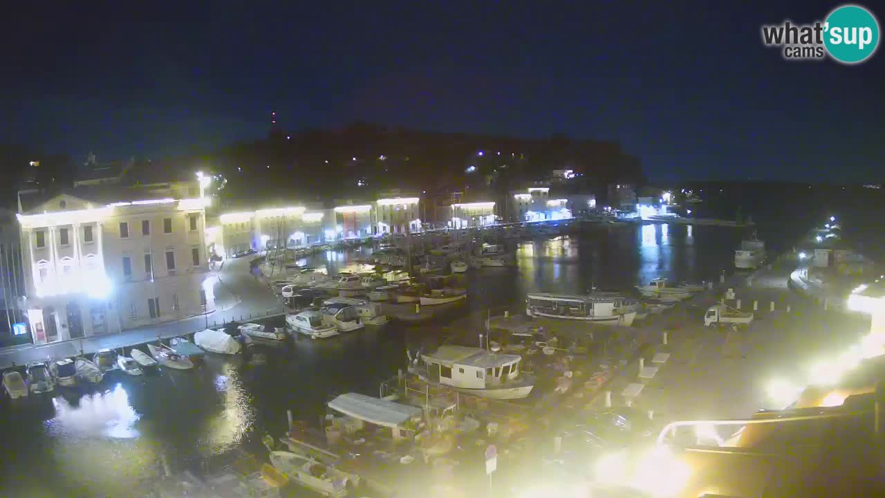 Live webcam da Pirano “Mandrač” – Splendida vista live da Villa Piranesi