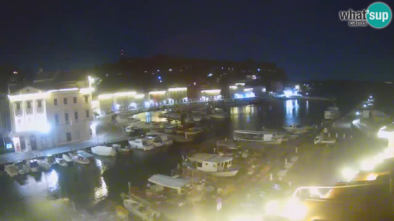 Live webcam from Piran “Mandrač” – Amazing live view from Villa Piranesi