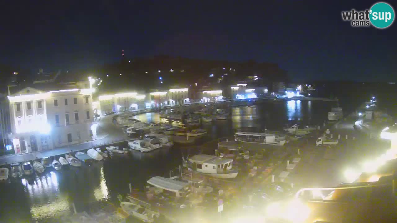 Live webcam from Piran “Mandrač” – Amazing live view from Villa Piranesi