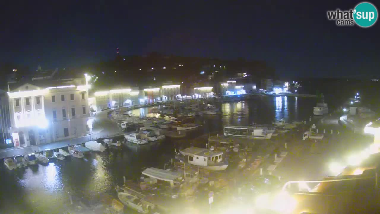 Live webcam from Piran “Mandrač” – Amazing live view from Villa Piranesi