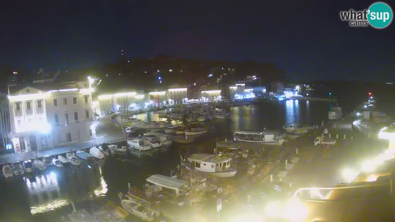Live webcam da Pirano “Mandrač” – Splendida vista live da Villa Piranesi