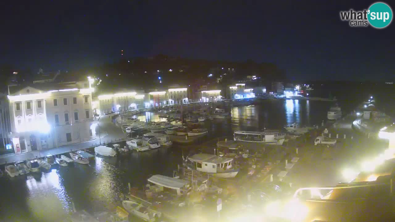 Live webcam da Pirano “Mandrač” – Splendida vista live da Villa Piranesi