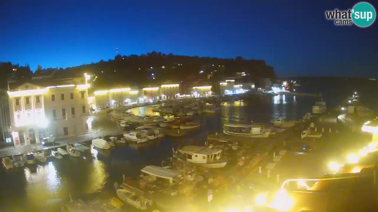 Live webcam da Pirano “Mandrač” – Splendida vista live da Villa Piranesi