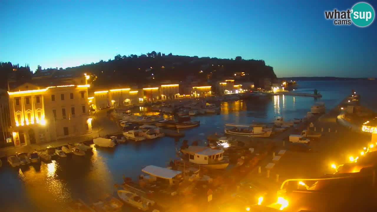 Live webcam from Piran “Mandrač” – Amazing live view from Villa Piranesi