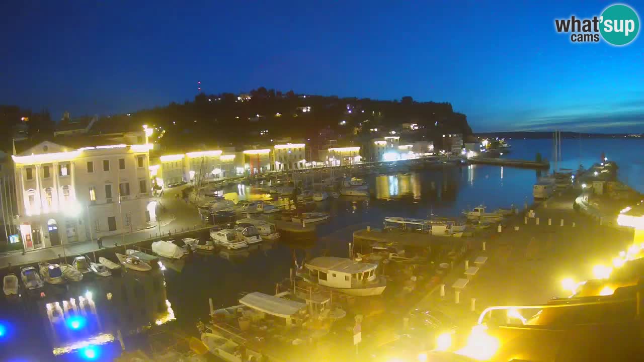 Cámara web en vivo desde Piran “Mandrač” – Increíble vista en vivo desde Villa Piranesi