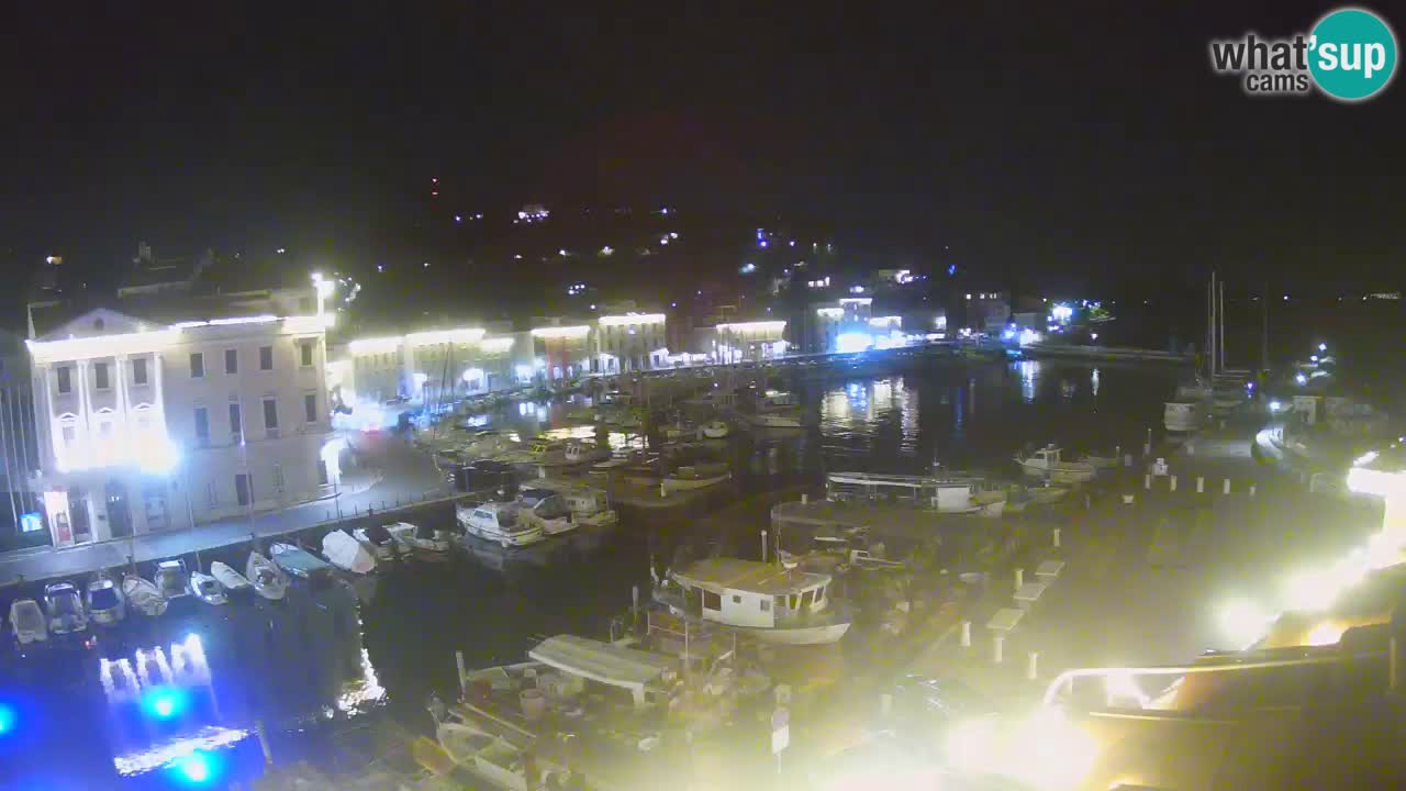 Live webcam da Pirano “Mandrač” – Splendida vista live da Villa Piranesi
