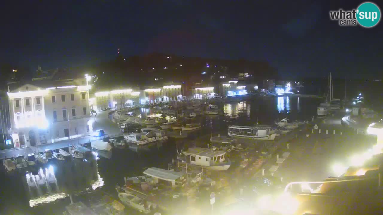Live webcam da Pirano “Mandrač” – Splendida vista live da Villa Piranesi
