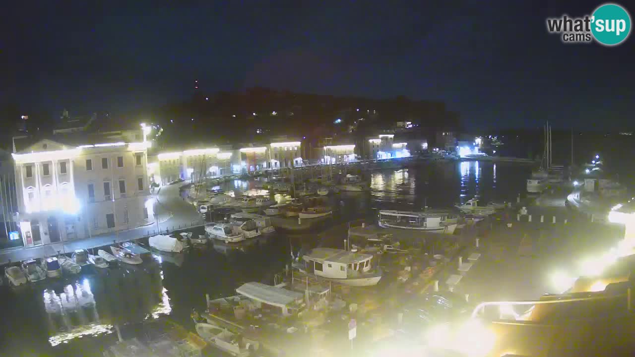 Live webcam da Pirano “Mandrač” – Splendida vista live da Villa Piranesi