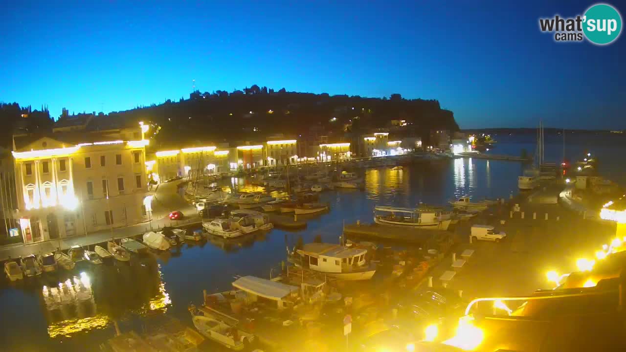 Live webcam from Piran “Mandrač” – Amazing live view from Villa Piranesi