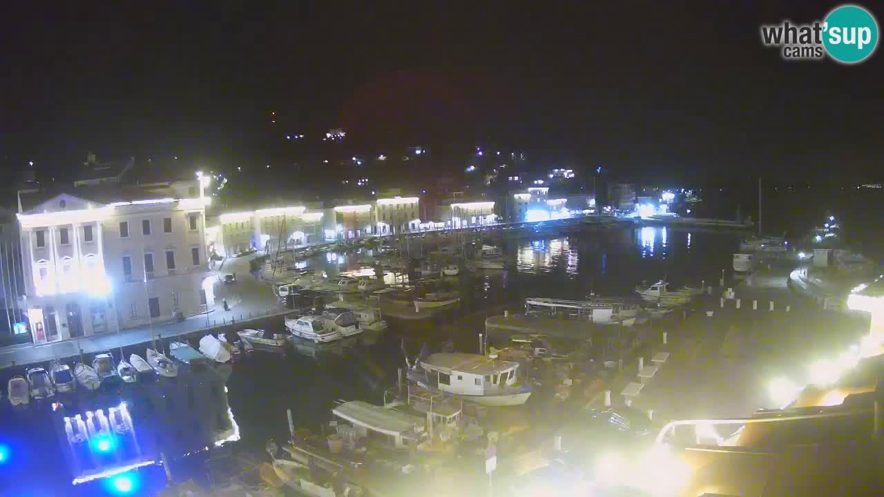 Live webcam from Piran “Mandrač” – Amazing live view from Villa Piranesi