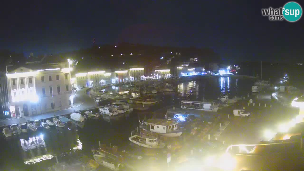 Live webcam from Piran “Mandrač” – Amazing live view from Villa Piranesi