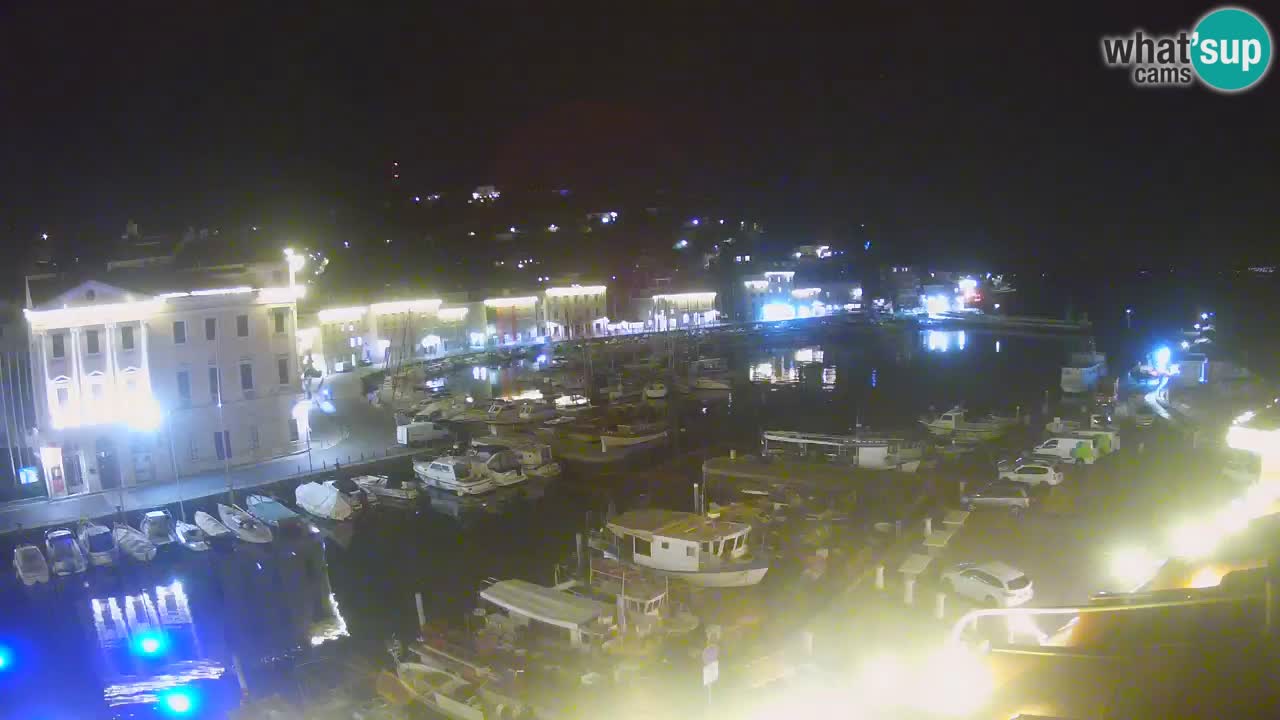 Live webcam da Pirano “Mandrač” – Splendida vista live da Villa Piranesi