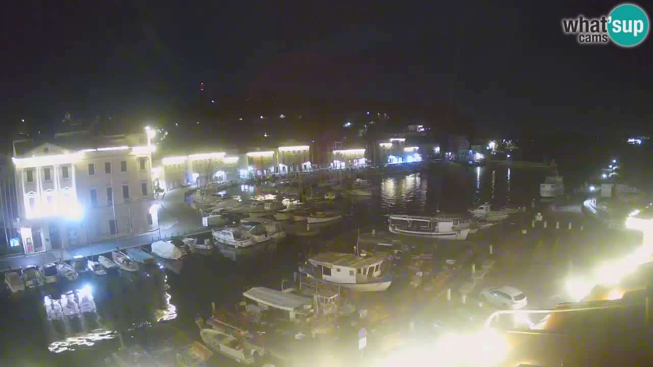 Live webcam da Pirano “Mandrač” – Splendida vista live da Villa Piranesi