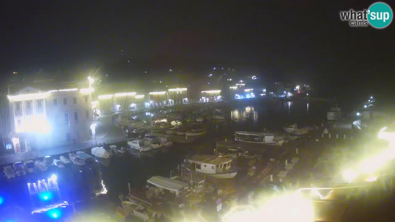 Live webcam from Piran “Mandrač” – Amazing live view from Villa Piranesi