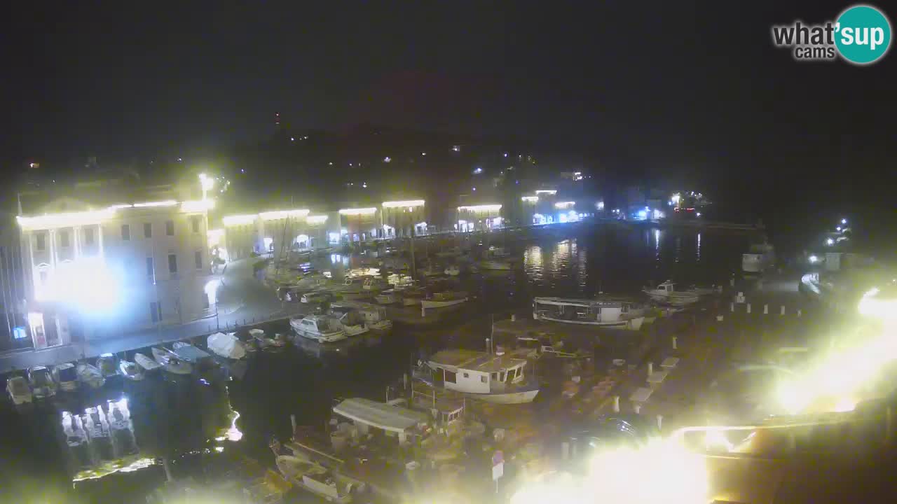 Live webcam da Pirano “Mandrač” – Splendida vista live da Villa Piranesi