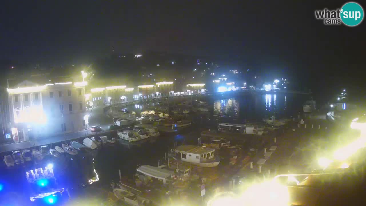 Live webcam da Pirano “Mandrač” – Splendida vista live da Villa Piranesi