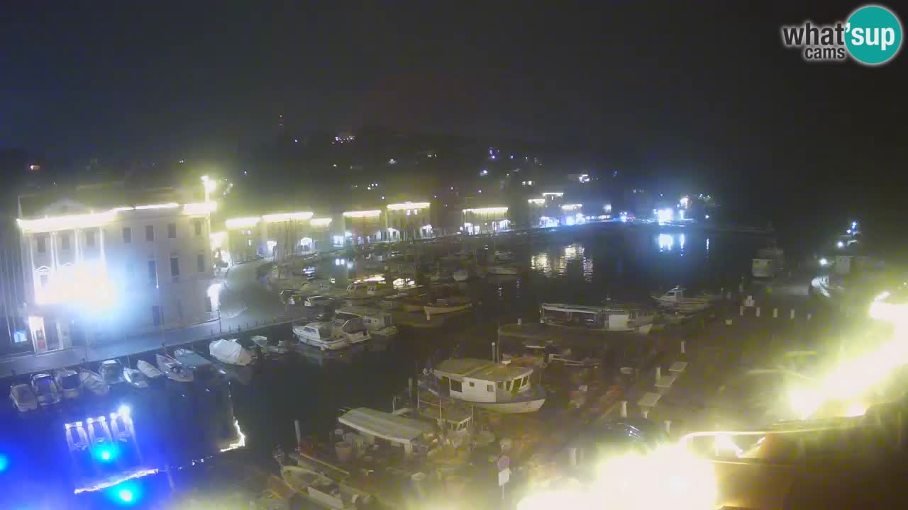 Iz Pirana Spletna kamera v živo “Mandrač” – Neverjeten pogled v živo iz Vile Piranesi