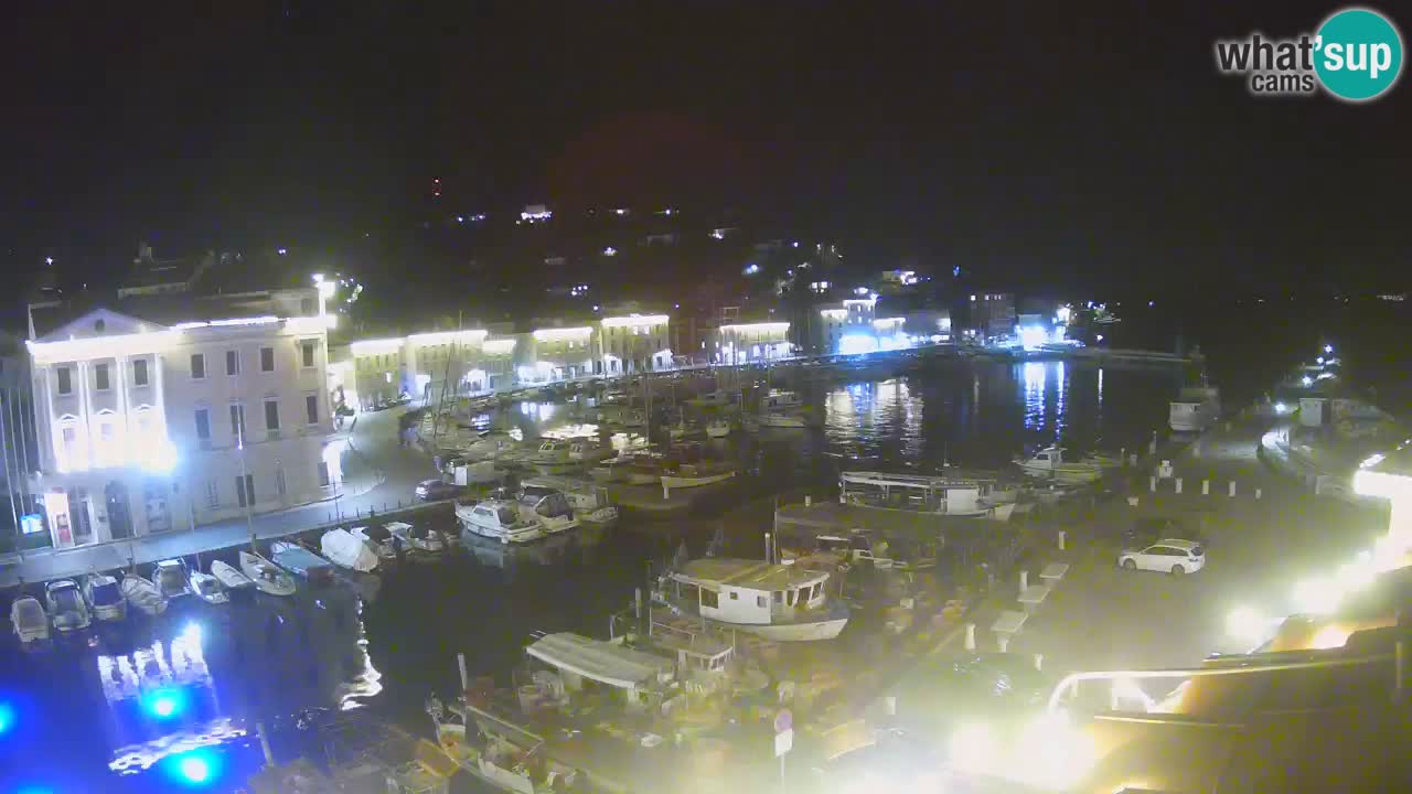 Live webcam da Pirano “Mandrač” – Splendida vista live da Villa Piranesi