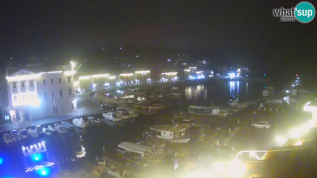 Live-Webcam aus Piran “Mandrač” – Erstaunliche Live-Ansicht von Villa Piranesi