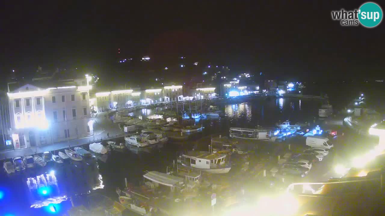 Live-Webcam aus Piran “Mandrač” – Erstaunliche Live-Ansicht von Villa Piranesi