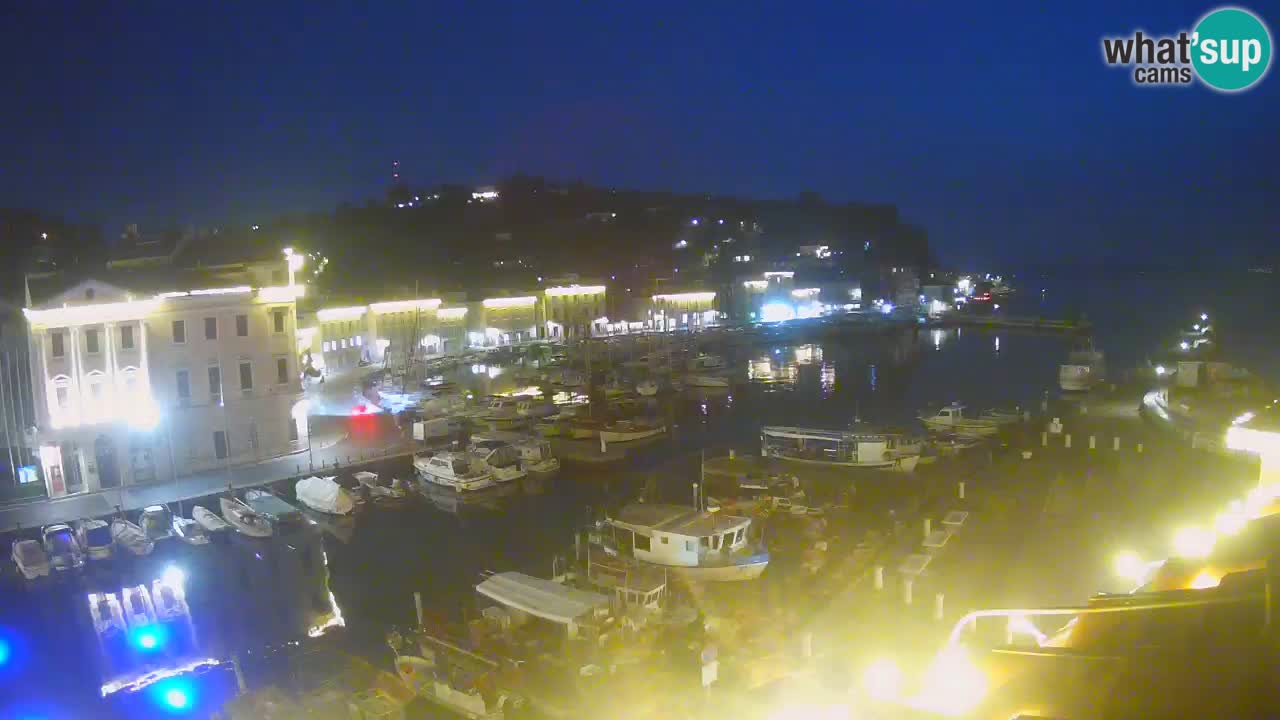 Cámara web en vivo desde Piran “Mandrač” – Increíble vista en vivo desde Villa Piranesi