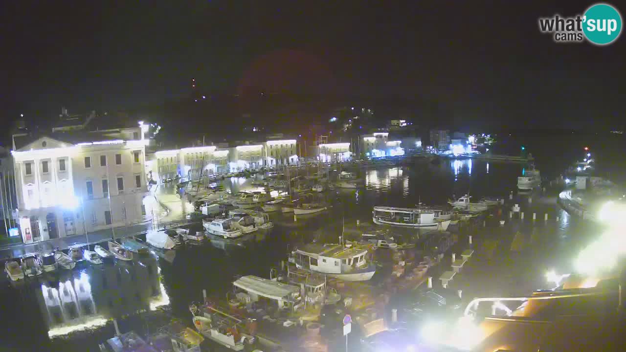 Live webcam from Piran “Mandrač” – Amazing live view from Villa Piranesi