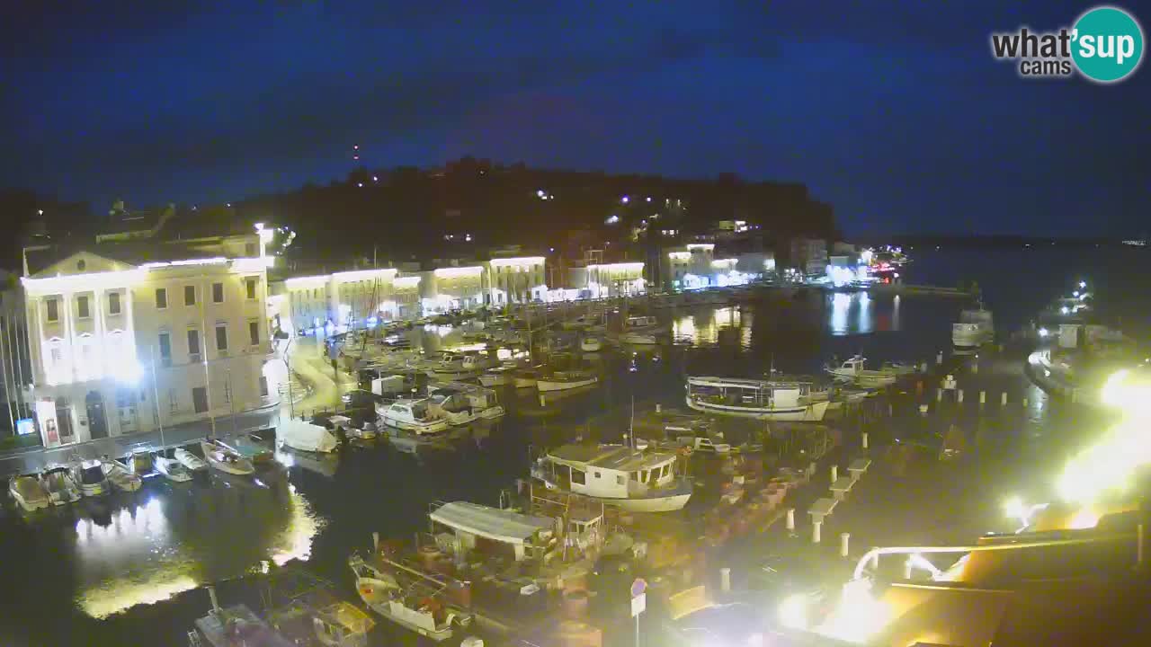 Live-Webcam aus Piran “Mandrač” – Erstaunliche Live-Ansicht von Villa Piranesi