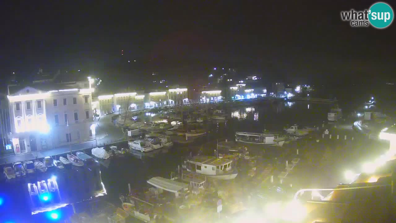 Webcam en direct de Piran “Mandrač” – Incroyable vue en direct de la Villa Piranesi
