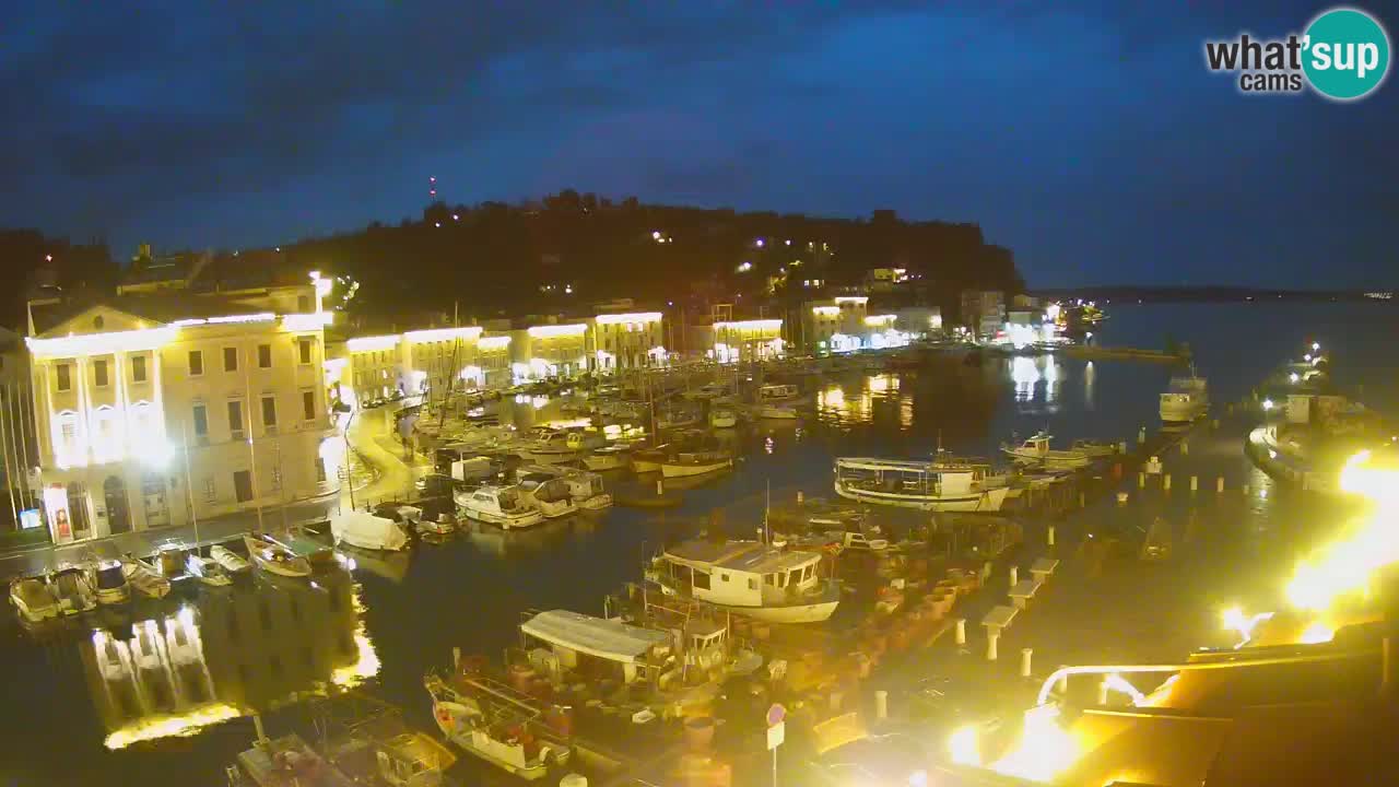 Live webcam da Pirano “Mandrač” – Splendida vista live da Villa Piranesi