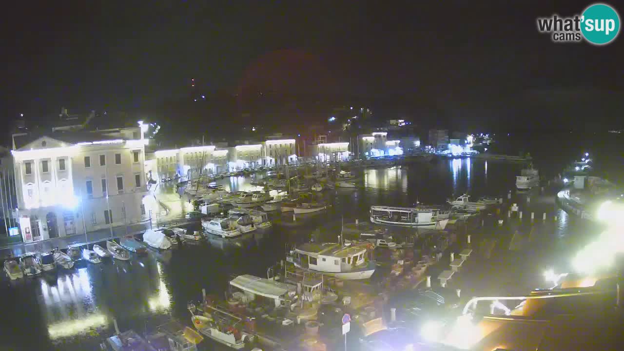 Live-Webcam aus Piran “Mandrač” – Erstaunliche Live-Ansicht von Villa Piranesi