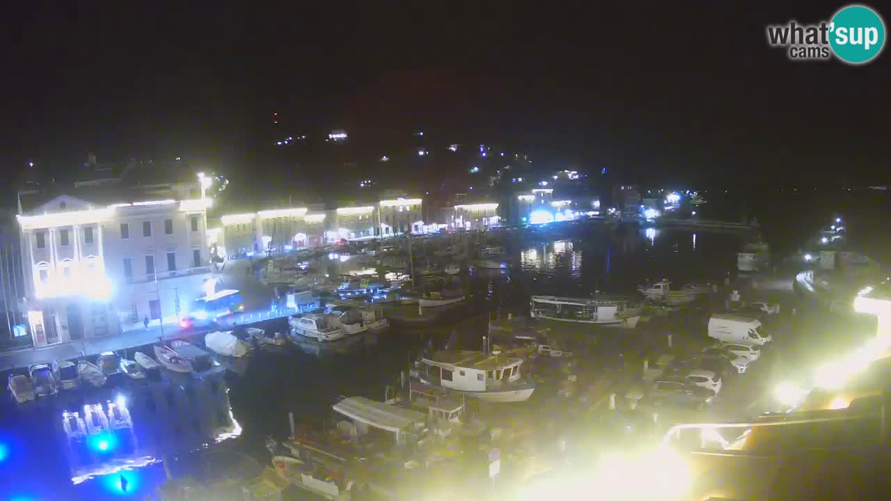 Live webcam da Pirano “Mandrač” – Splendida vista live da Villa Piranesi