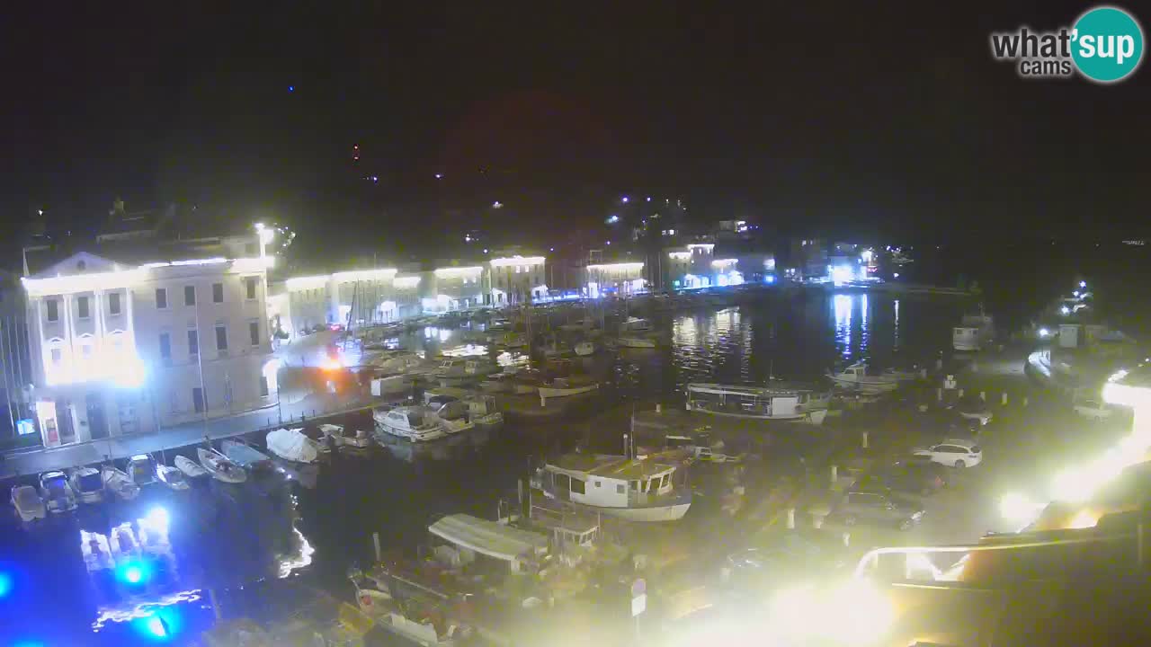 Live webcam da Pirano “Mandrač” – Splendida vista live da Villa Piranesi