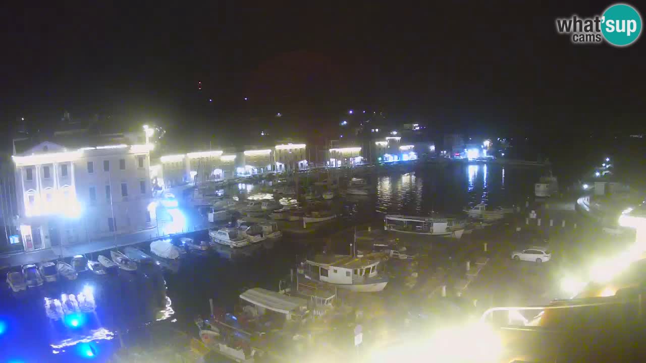 Live webcam da Pirano “Mandrač” – Splendida vista live da Villa Piranesi