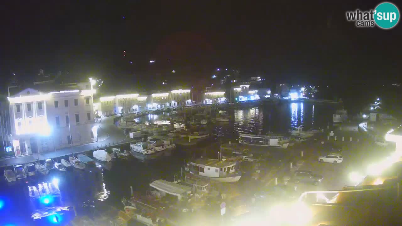 Live-Webcam aus Piran “Mandrač” – Erstaunliche Live-Ansicht von Villa Piranesi