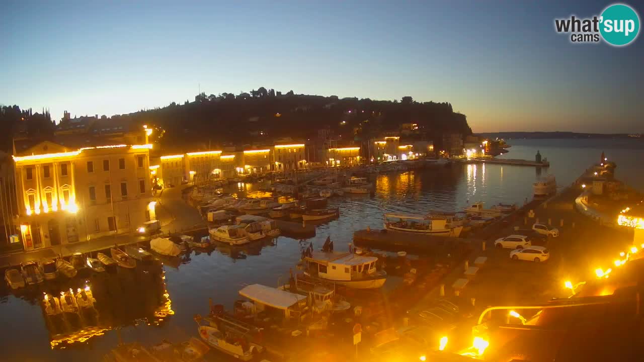 Cámara web en vivo desde Piran “Mandrač” – Increíble vista en vivo desde Villa Piranesi